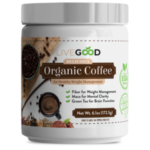 LiveGood organic coffee product image